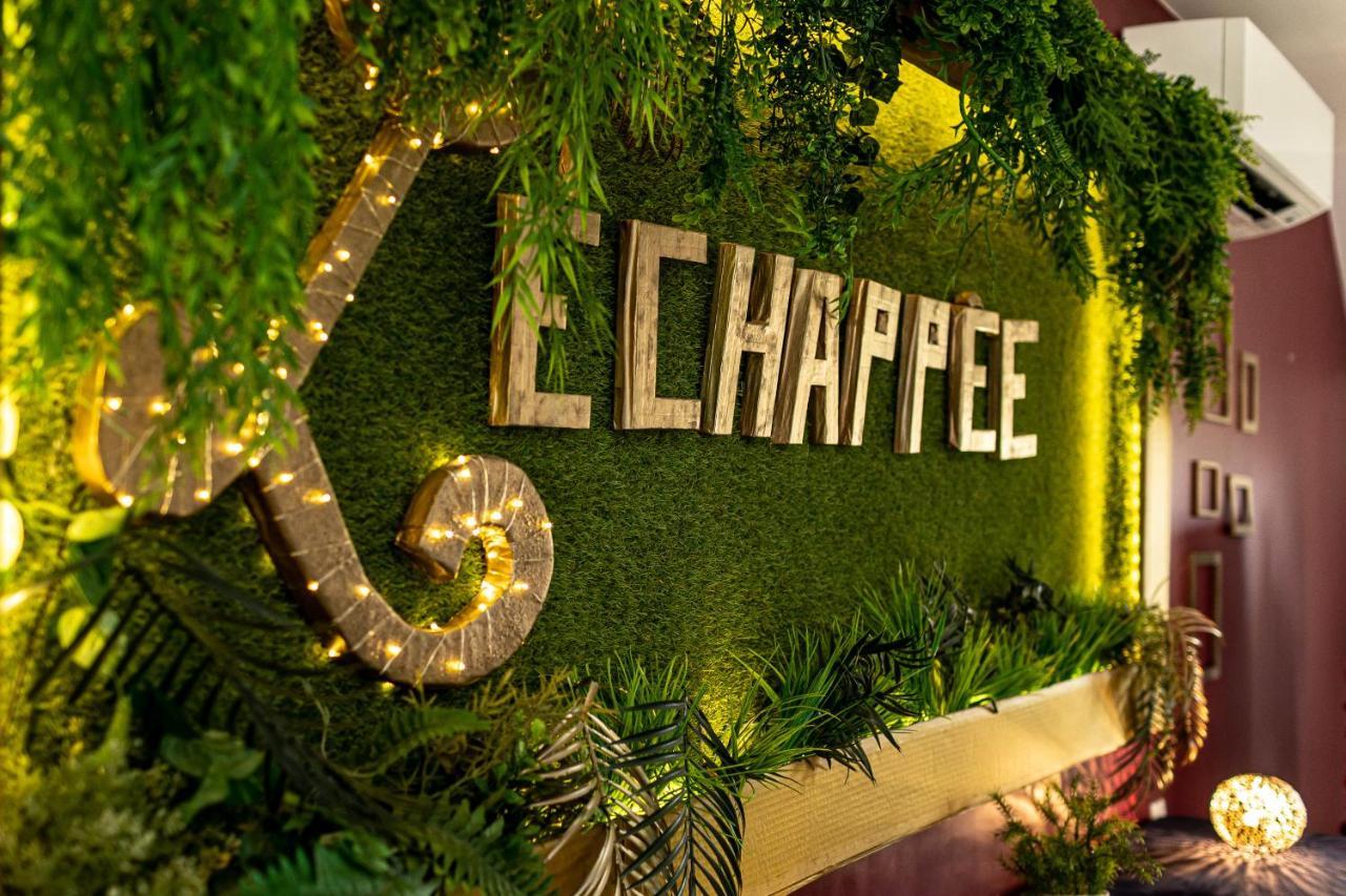 Suite L'Echappee - Maison Romantique - Spa & Sauna Privatif- Pole Dance - Lit Rond Avec Miroir Au Plafond Pezarches Luaran gambar